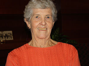 As a San Diego State student, Dorothy Leonard (&#39;57) met her husband Dan and the couple married in 1958. - leonard_dorothy